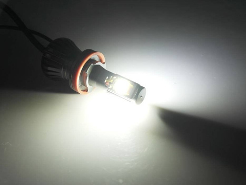 Un set de becuri LED COB H9 H11 DUAL COLOR JDM