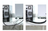 CRG-002-2.6M | Cover, organizer for cables and wires | Black