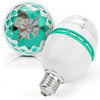 MA25-RGB-3W | Rotating disco ball bulb | RGB LED projector | E27