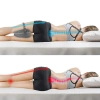 JLP-013-GRIS | Almohada ortopédica | Cuña entre rodillas para dormir de lado | Una almohada que apoya la posición natural del cuerpo.