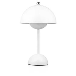 HJA27-1-BRANCO | Candeeiro de mesa elegante | Lâmpada noturna sem fio com três cores de iluminação
