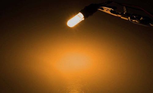 Lampadina LED per auto W5W T10 1W COB 360st CAN BUS Silicone