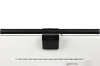 TB-30SC-SORT | Skærmlampe 44 cm | Touch lysbjælke monteret med en clips