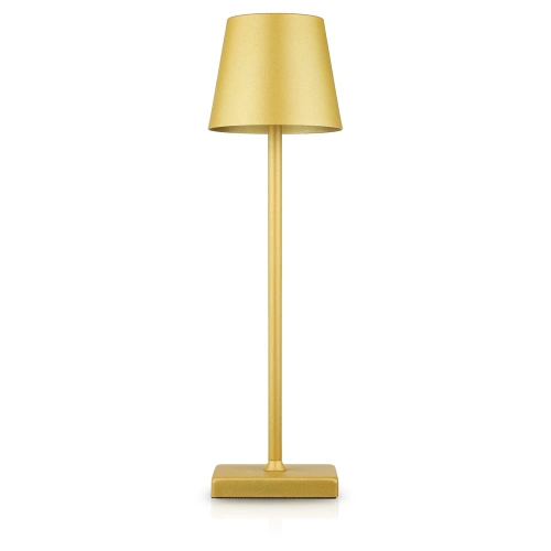  HJA28-GOLD-1 | Stolná lampa so vstavanou batériou | Nočná lampa citlivá na dotyk