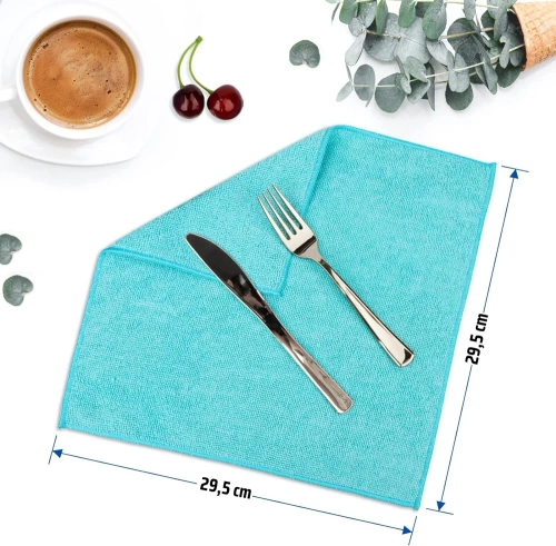 XWB-301-12x | Set of 12 microfiber cloths | Cleaning cloths