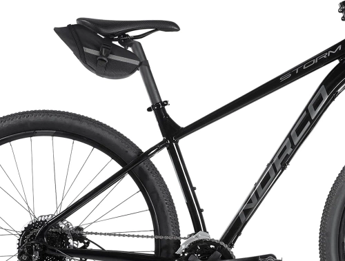 Vodotesná taška na bicykel vyrobená z odolného materiálu 600D | Ľahká, aerodynamická sedlová brašňa s odrazkami | 600DCWBW-208