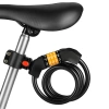 Lucchetto bici con combinazione a 5 cifre | cavo flessibile 100 cm | BLC0563