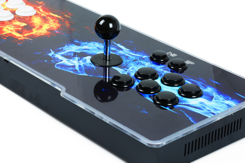 BP-3001-PUGNO | Console il VASO di Pandora | 5000 giochi retrò e 3D | 2 set di controller | altoparlante incorporato | Possibilità di collegare una gettoniera