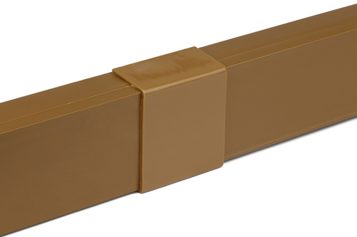 ZXC-20-2M | Maskavimo juostelė RTV kabeliams, kabelių kanalams, dengiamajai plokštei | 3M lipni juosta | 2 metrai, 40x20mm, ruda