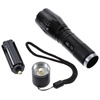 TL-505 | XML-T6 CREE aluminum LED tactical flashlight | zoom function, 18650 rechargeable battery, charger + cable, case | 1200lm, 5 lighting modes