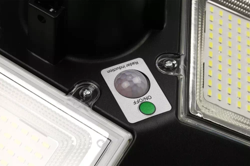 LDT-B240 | Lanternă Stradă, Lampă Solară LED OZN | 300W, 8Ah, IP65, 240 LED SMD5730 | panou solar mare 6V/13W | la distanta