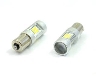 Autó LED izzó BA15S 21 SMD 2835