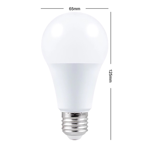 A70-RGB-12W | RGB LED lemputė 16 spalvų | E27 sriegis | Sfera | IR nuotolinio valdymo pultas