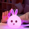 NL-07 | Lampada notturna in silicone Bunny LED RGB 3W 