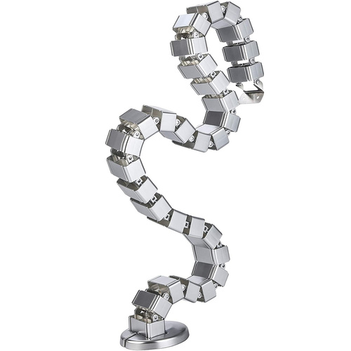 QN-1501 | Housse pour câbles et fils 1,3 m | Canal de câble vertical | Argent