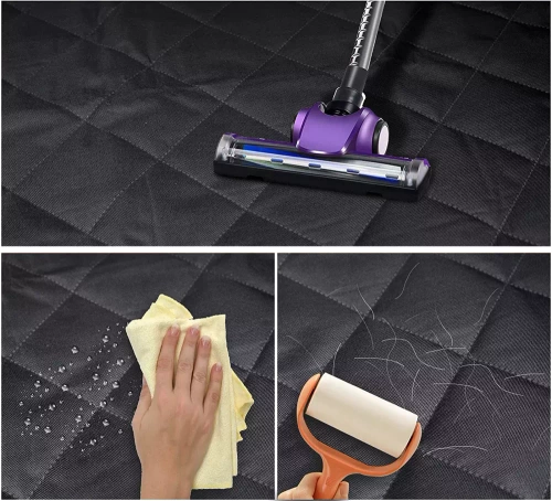 DM-021 | Car trunk mat, pet transport waterproof cover | With pocket and detachable mesh