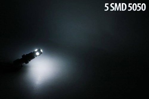 Bombilla LED para coche 24V W5W T10 5 SMD 5050