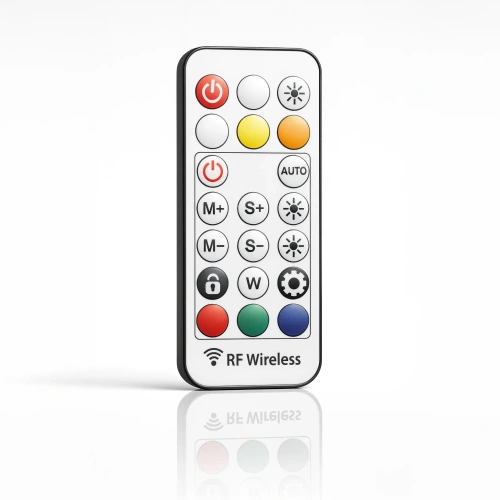 Aro de luz RGB 30 cm con trípode 210 cm y control remoto | luz de anillo para maquillaje y grabación de video | SENY-RGB-30CM