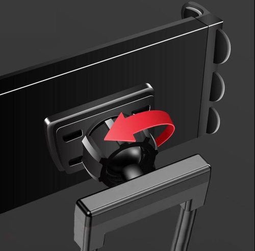 Universalhalterung für Smartphone | Halsbefestigung / Selfie-Stick | schwarz | N005-Black