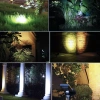 YNG-4LED | Lampa solara de gradina incastrata cu LED | alb, culoare lumină caldă | reflector SPOT | 250lm, 2200mAh, 4 LED-uri