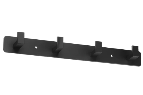 DSG-H04 | Porta asciugamani per bagno o cucina | Soffitta | Nero