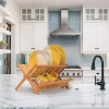 Bamboo Dish Dryer | Two-tier Drainer | KBT-427