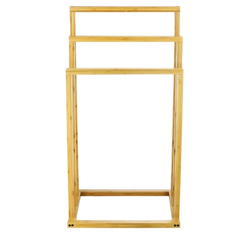 TRF-420 | Toallero | Soporte con tres brazos | Percha de baño | Percha de pie