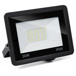 BL-30W-Black | LED floodlight 30W | 3800 lm | 210-230V