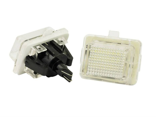 LP013S28 | LED Kennzeichenbeleuchtung, Ersatz für  Mercedes W204, W212, W216, W221 | LED Nummernschildbeleuchtung | CANBUS Lampe, 2 Stück