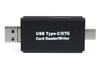 CR-023 | SD, microSD hukommelseskortlæser | USB, micro USB, USB type C | USB OTG