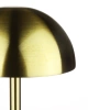 Veilleuse sans fil avec batterie intégrée de 2000 mAh | Lampe de table moderne à puissance et couleur de lumière réglables | YG-D019-Gold