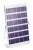 Sæt 50W LED projektør + 6V/6W solpanel med fjernbetjening | 1500lm, 3000mAh, IP66