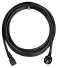 PE-1.5-1.5M-Negro | Cable de red 220-250V 2A | consumo de energía máximo 500W