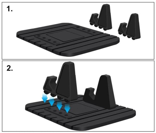 SG-25 | Soporte de silicona para coche | soporte para teléfono de oficina