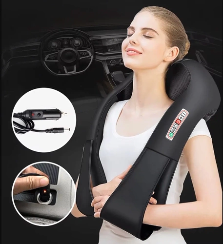 RN-001-BLACK | Neck and shoulder massager | Heating function
