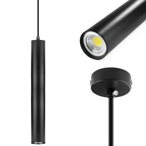 LED-Pendelleuchte | 40 cm | schwarz | CTD-L40CM