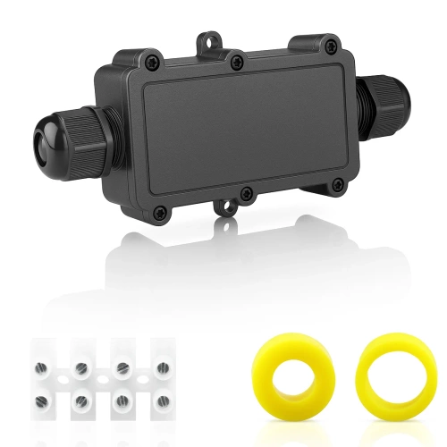 Hermetická káblová spojovacia krabica IP68 2-pólová | Elektrická spojka 450 V 24 A pre káble 4–11 mm | M686-B2