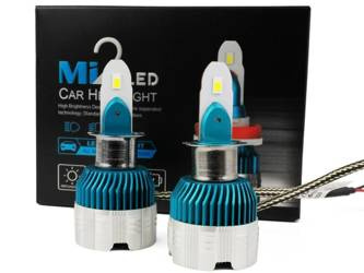 A set of LED bulbs H3 56W Mi2 FLIP CSP