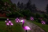 BRD-3IN1 | LED solárne záhradné svietidlo Flamingos 3ks | 51 cm, 600 mAh
