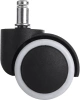WXL-D50MM-5PCS | Universal wheels for an office chair | Set of 5 furniture casters | Casters for a swivel chair