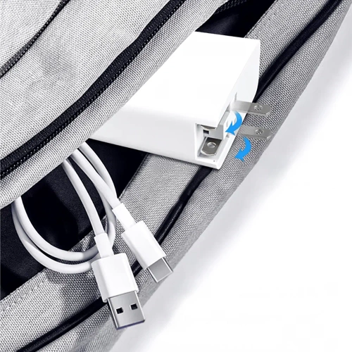 GAN | 100W nástěnná nabíječka s porty USB 3.0 a USB-C