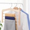 S-8101-WOOD | Clothes hanger | Swivel trouser hanger