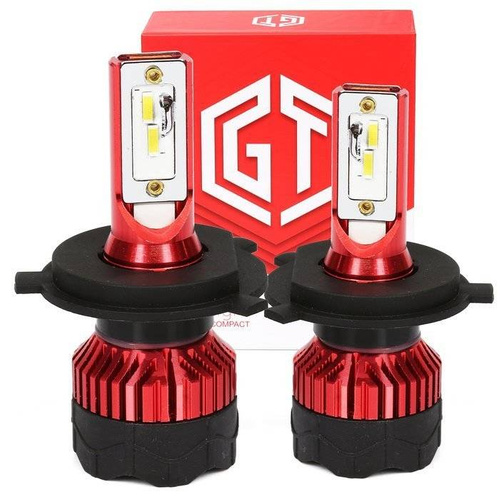 LED lempučių rinkinys H4 K5 GT COB 80W 16000lm