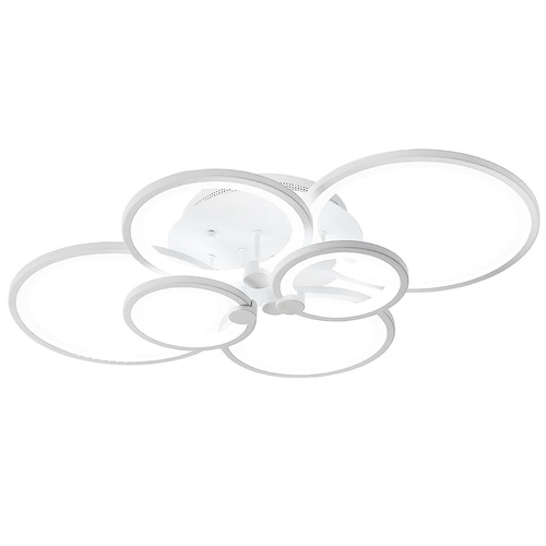 LED-Pendelleuchte | mehrteilig, modern | weiß | RLG-C72W-W