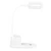 WD-T03-ALB | Lampă de birou LED cu încărcător inductiv | alb