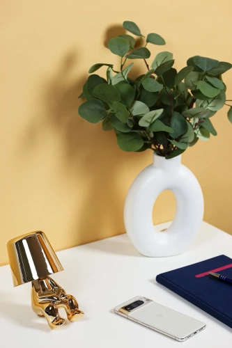 HJA23-L-ORO | Lámpara de mesa moderna con control táctil | Lámpara de noche con batería incorporada.