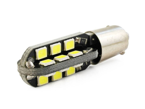 Autó LED izzó BA9S 24 SMD 2835 CAN BUS 360 fok