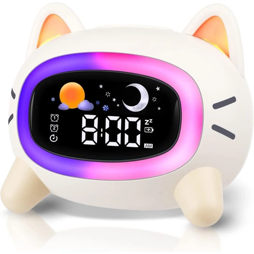 SG-5-W | Alarm clock with LED lamp | Color changing clock