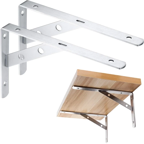 Regalträger-Set | 20 cm | silber | FV-A20CM-SILVER