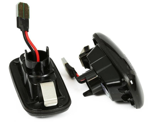 PL1812CB12-D | Luces LED de señal de giro lateral | pantalla ahumada | dinámico | AUDI A3 y S3 8P, A4 y S4 y RS4 B6 B7 B8, A6 y S6 y RS6 C5 C6